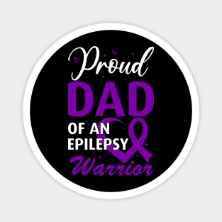 Epilepsy Awareness Proud Dad of an Epilepsy Warrior Magnet